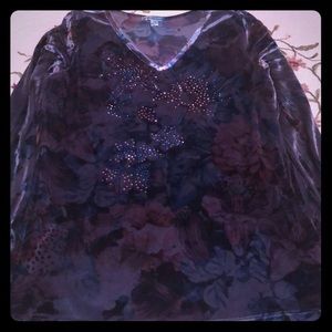 Designer Plus Size Shirt